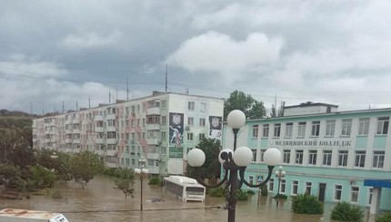 Керчь ушла под воду