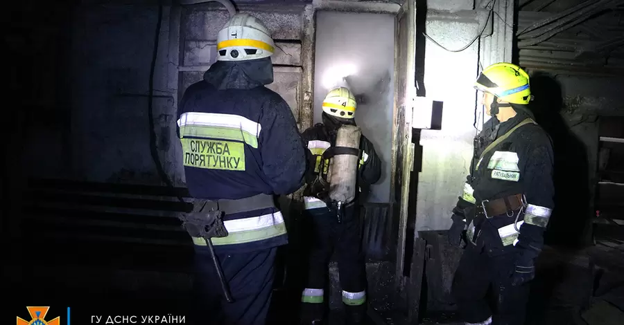 В Днепре горел металлургический завод