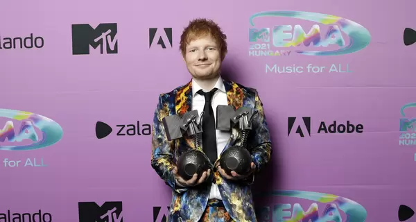 Переможці MTV EMA 2021: Ед Ширан став 