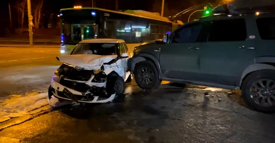 В Киеве художник Поярков попал в ДТП 