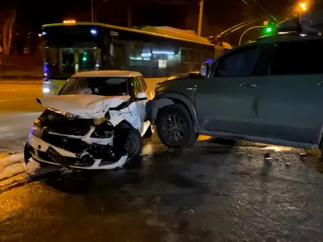 В Киеве художник Поярков попал в ДТП 