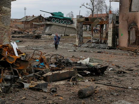 Жители Тростянца: Боев нет, но россияне оставили много мин и растяжек