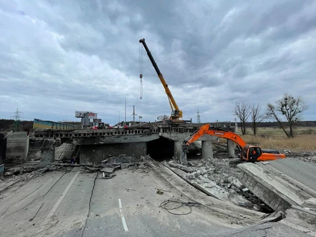 Біля Стоянки на Житомирській трасі наступного тижня відкриють тимчасову переправу 