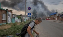 Славянск подвергся массированному обстрелу РФ