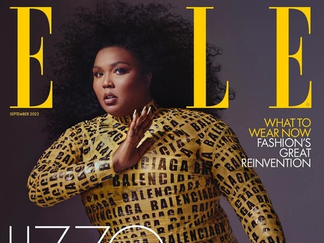 Реперша Lizzo слідом за Кардаш'ян обмотала себе скотчем заради обкладинки Elle