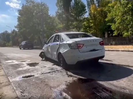 Підрив авто “поліції” у Херсоні: у ГУР заявили про загибель колаборанта