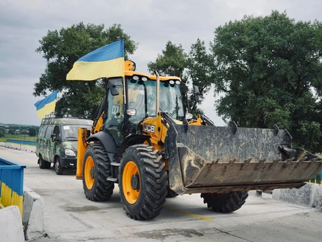 У Конотопі відновили зруйнований росіянами міст