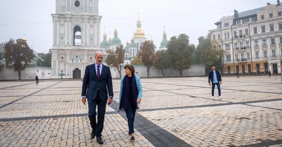 В Киев прибыла глава МИД Франции