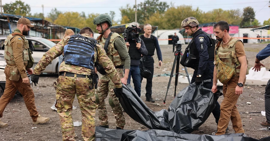 Нацполиция: Жертвами ракетного удара по гуманитарной колонне в Запорожье стали 30 человек