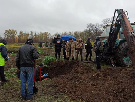 На Харьковщине началась эксгумация тел военных, погибших во время оккупации