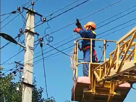 У Запоріжжі відновили енергопостачання, що зникло після російських обстрілів 