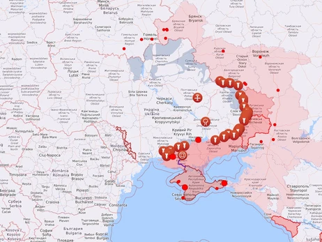 Мапа бойових дій в Україні: 02.11.2022