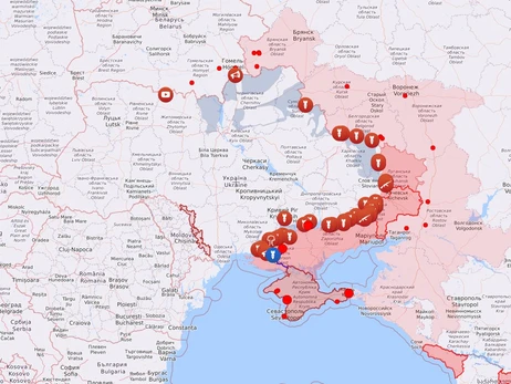 Мапа бойових дій в Україні: 07.11.2022