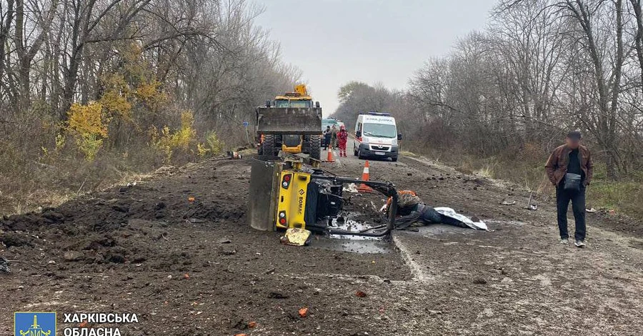 На Харківщині підірвалася на міні група дорожників - двоє людей загинули