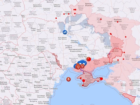 Карта бойових дій в Україні: 11.11.2022
