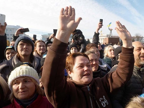 Журналисты призывали власти вернуть аккредитацию, отобранную за репортажи из Херсона