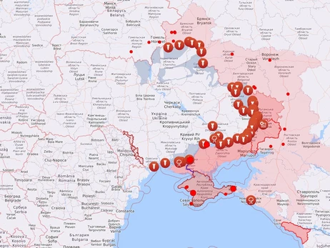 Карта бойових дій в Україні: 19.11.2022