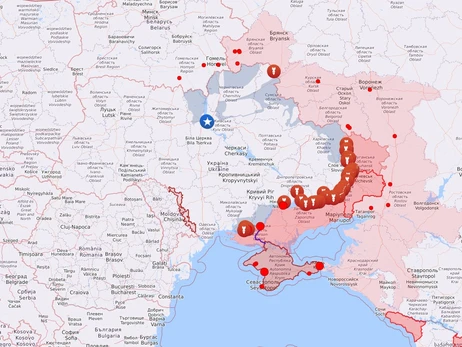 Карта бойових дій в Україні: 23.11.2022