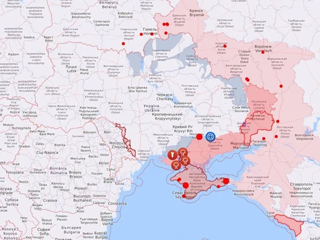Мапа бойових дій в Україні: 25.11.2022