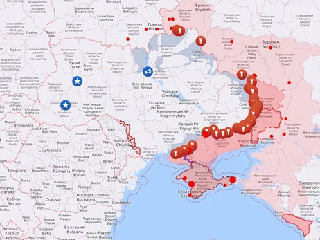 Карта бойових дій в Україні: 29.11.2022