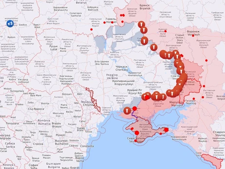 Карта бойових дій в Україні: 02.12.2022