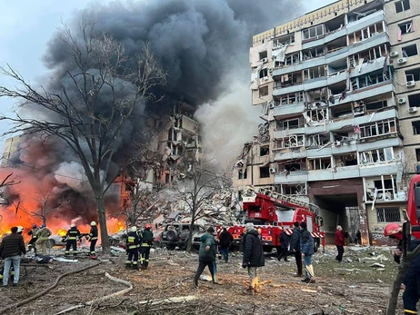 Масштабная ракетная атака: в Киеве, Харькове и Днепре гремят взрывы