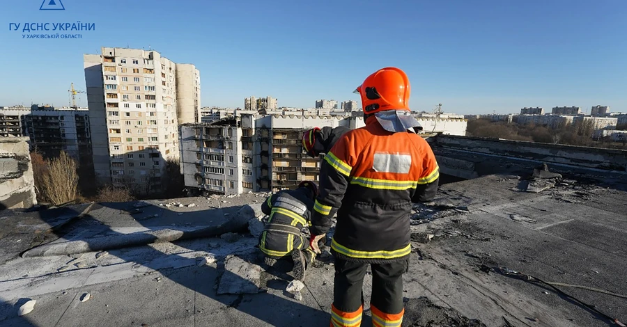 У Харкові виявили вмерзлу у землю нерозірвану російську ракету