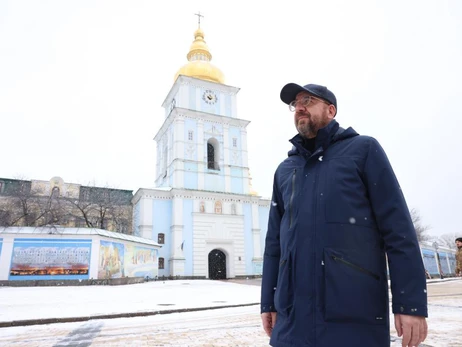 В Україну прибув президент Євроради Шарль Мішель - вчетверте з початку війни