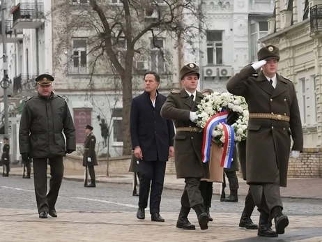 В Киев приехал премьер-министр Нидерландов