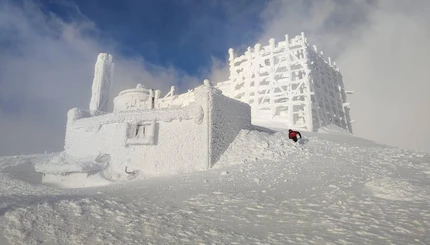 В Карпатах шторм шел пять дней. Яркие фото с горы Поп Иван Черногорский