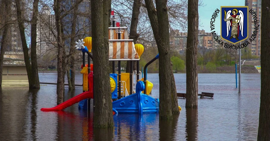 Паводок у Києві: після триденного підйому рівень води пішов на спад