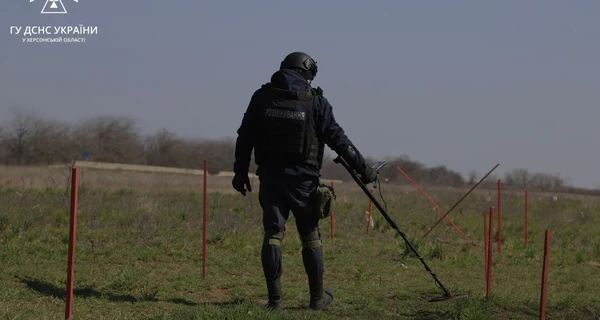 В Херсонской области во время разминирования подорвался сапер