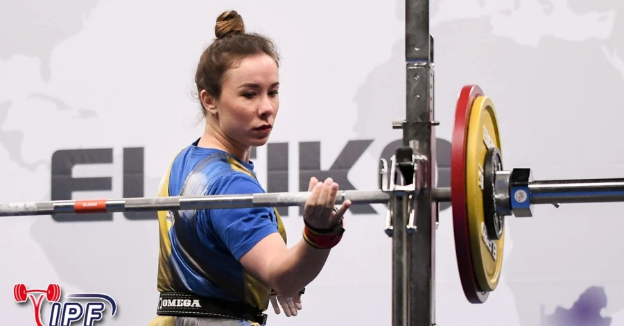 Спортсменка із Сум Ганна Рикун стала чемпіонкою світу з жиму лежачи