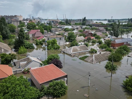 Россияне взорвали еще одну дамбу в Запорожье