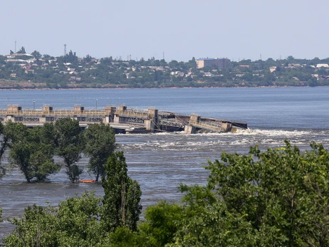 Из Каховского водохранилища вытекло более 72% воды