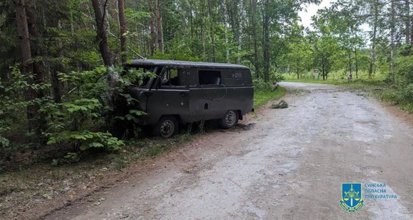 Росіяни на Сумщині обстріляли автомобіль з лісничими, 6 людей загинули