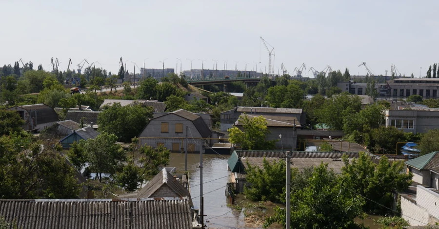 На Херсонщині рівень води знизився до 80 сантиметрів