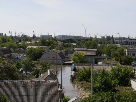 В Херсонской области уровень воды снизился до 80 сантиметров