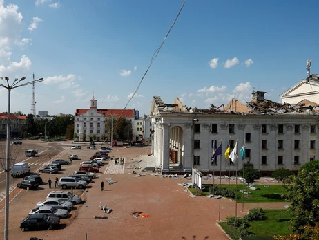 Берлінська прокоментувала скандал довкола виставки дронів у драмтеатрі Чернігова, куди влучила ракета