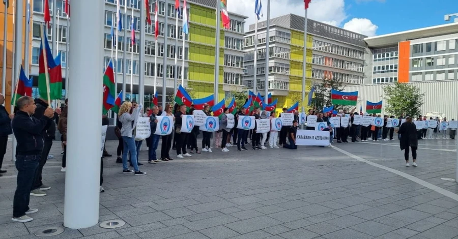 Акция против сепаратизма под стенами Европарламента: Азербайджан и Украина объединились против общего зла