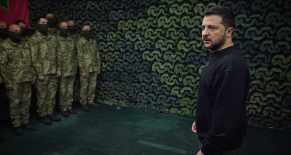 Зеленский приехал в Херсонскую область, чтобы поздравить пограничников с праздником
