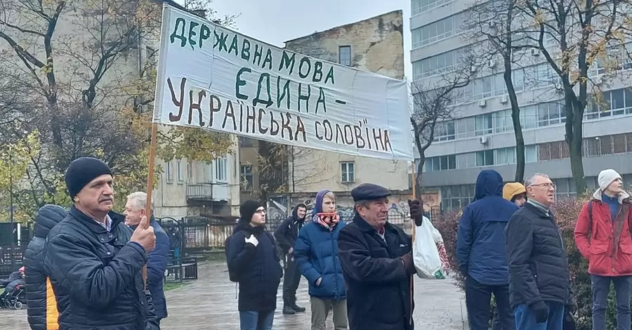 Прихильники та противники Фаріон провели мітинги біля 