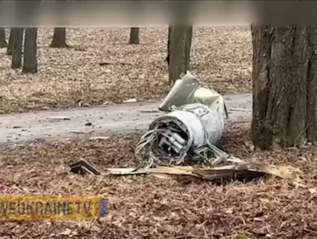 В Киеве со сбитой российской ракеты вытекло токсичное топливо