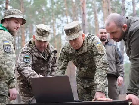 Сырский проверил боевые части в Сумской и Харьковской областях 