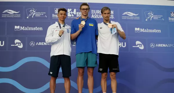 18-летний пловец Желтяков выиграл «золото» Евро-2024 и побил несколько рекордов Украины