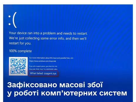 В Госспецсвязи посоветовали, что делать со сбоем Microsoft Windows