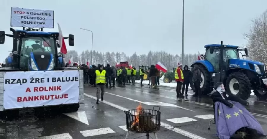 У Мадриді фермери влаштували мітинг, на якому протестували проти імпорту українського зерна