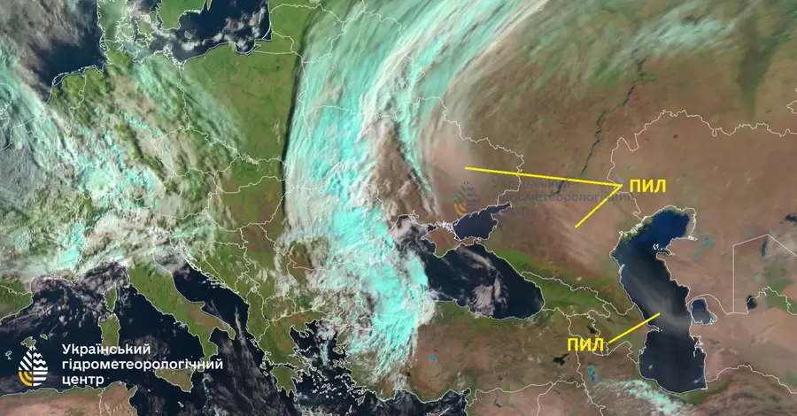 Пилова буря, яка досягла України, накриє Київ 1-2 жовтня, — Укргідрометцентр