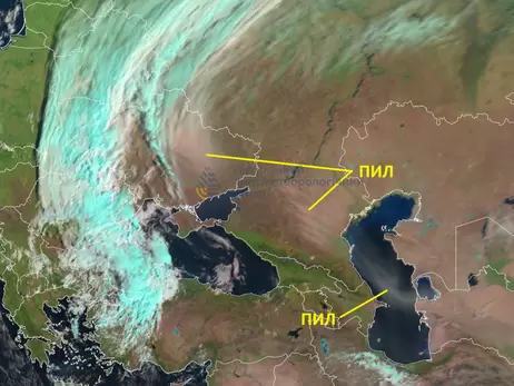 Пилова буря, яка досягла України, накриє Київ 1-2 жовтня, — Укргідрометцентр