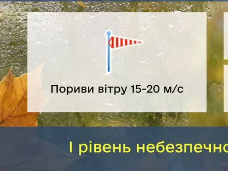 Киян попередили про сильний вітер і порадили закрити всі вікна 